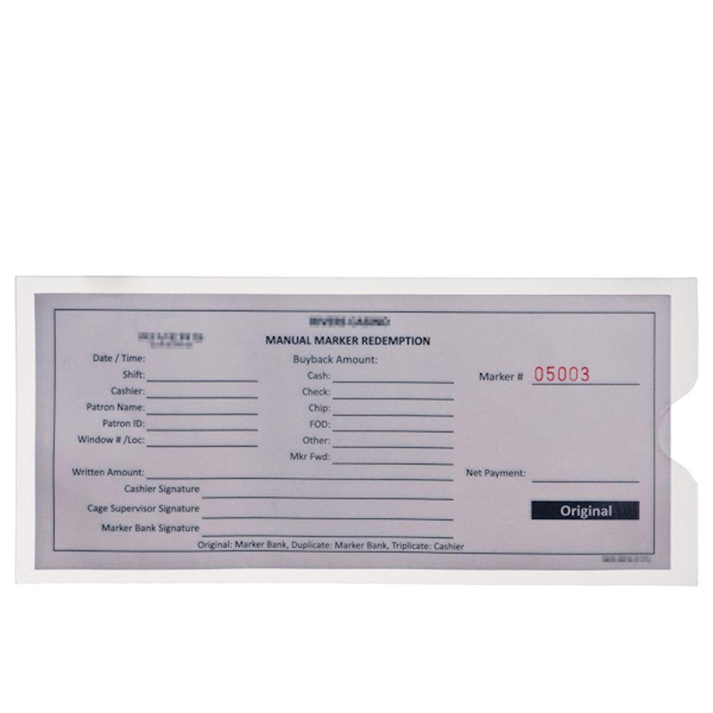 Clear Vinyl Document Protector Sleeves - 9