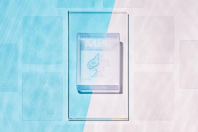 Invisible AQUA Playing Cards by MPC - Premium Waterproof & Durable Magic Trick Cards for Pool Parties, Beach Games & Outdoor Entertainment