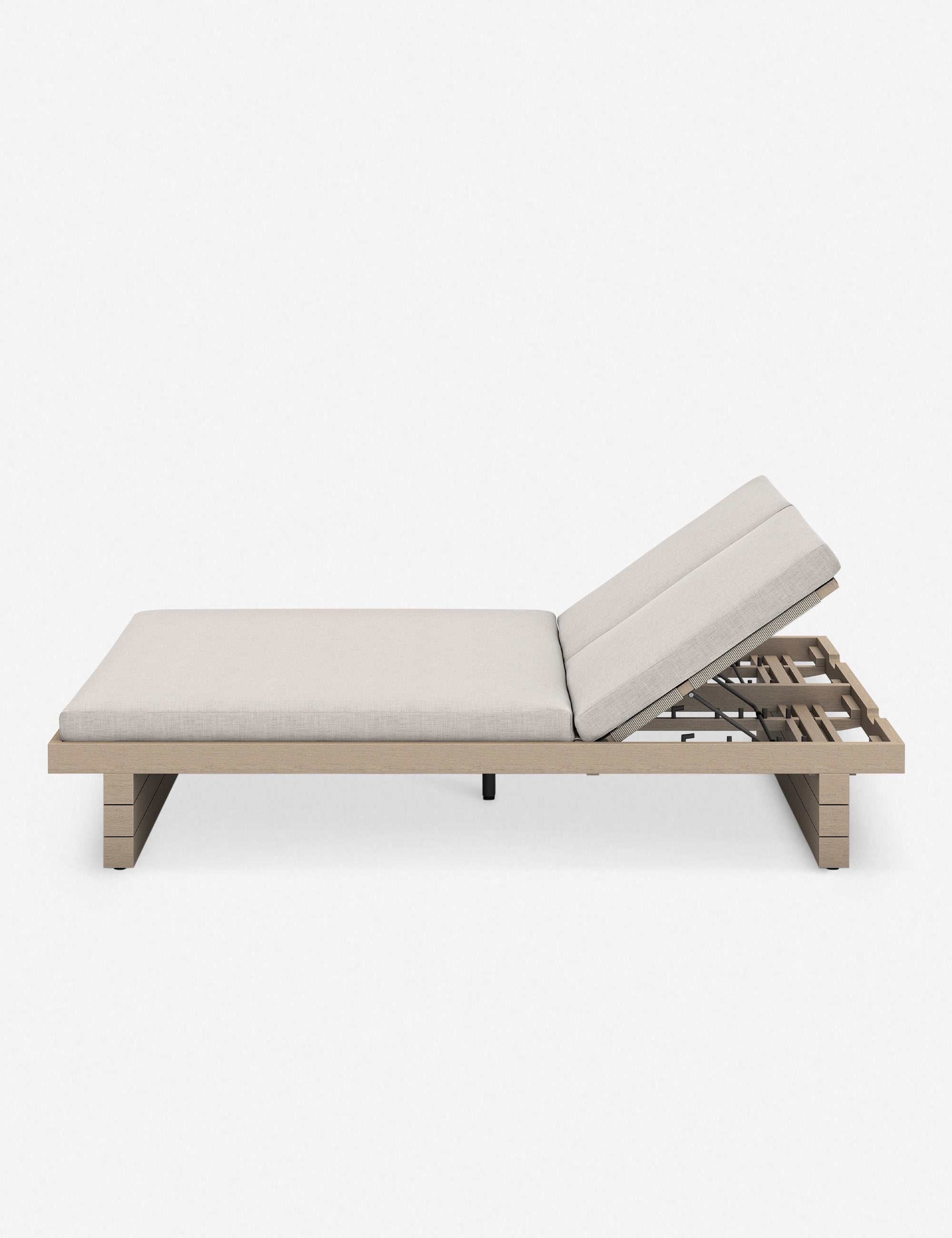 Coren Indoor Outdoor Double Chaise Lounge - Waterproof & Weather-Resistant for Patio, Poolside, or Living Room Relaxation