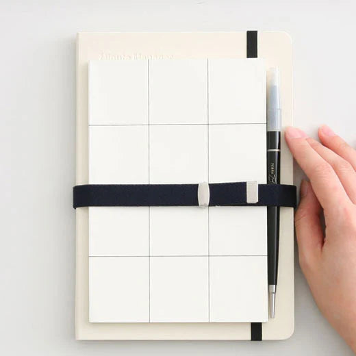 Adjustable Book Band - Elastic Book Holder for Reading, Studying & Organizing - Perfect for Books, Magazines & Notebooks - Home, Office & School Use