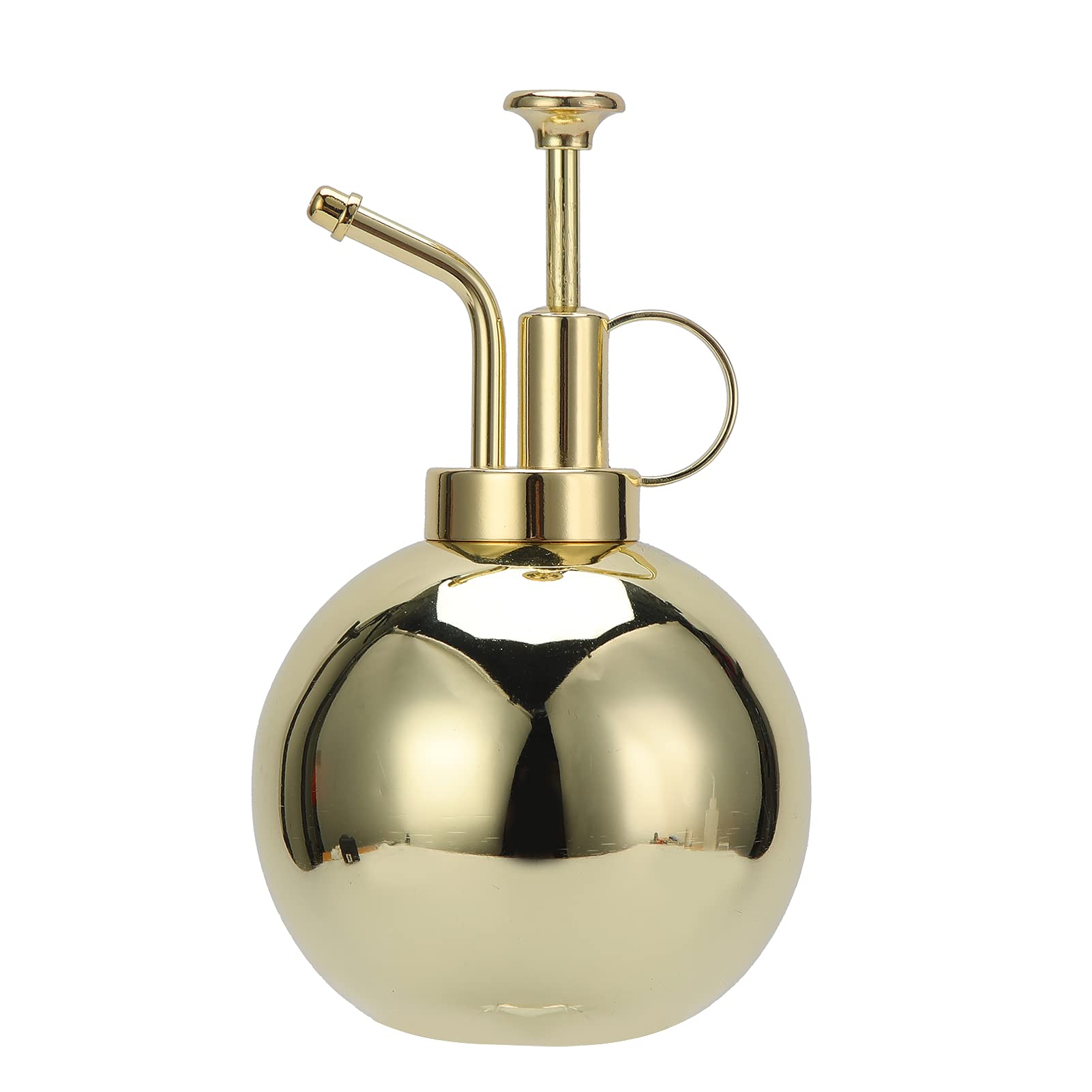 Sturdy 500ml Metal Watering Can - Durable Gold Gardening Sprayer for Indoor & Outdoor Plants | Perfect for Home Garden, Flowers, and Houseplants
