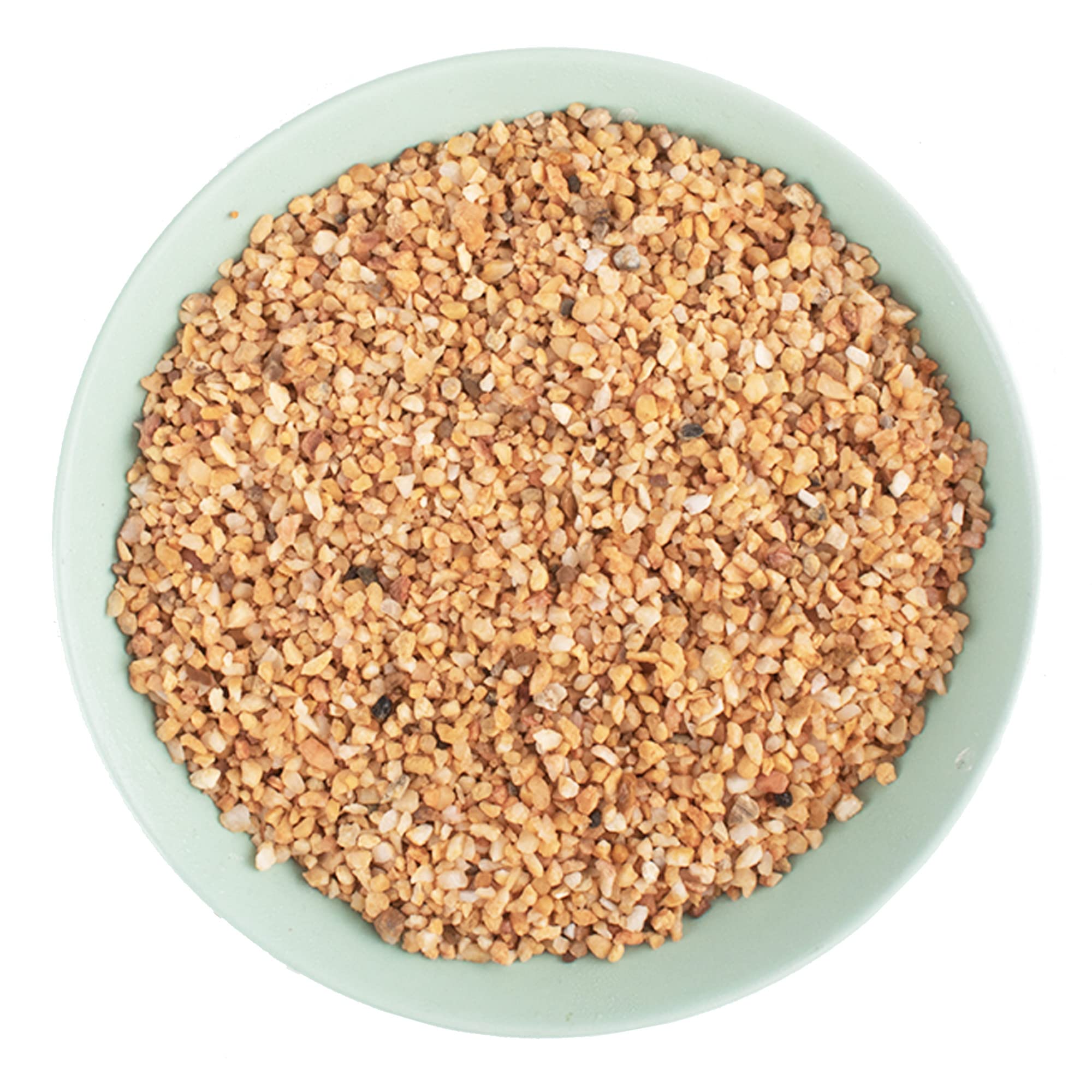 Avalution 2mm-4mm Coarse Sand Stone for Plants | Decorative Gravel for Succulents, Cactus & Bonsai | Terrarium Filling, DIY Gardening | Indoor & Outdoor Garden Decor (3LB) - Perfect for Terrariums, Fairy Gardens, Zen Decor & Landscaping Projects