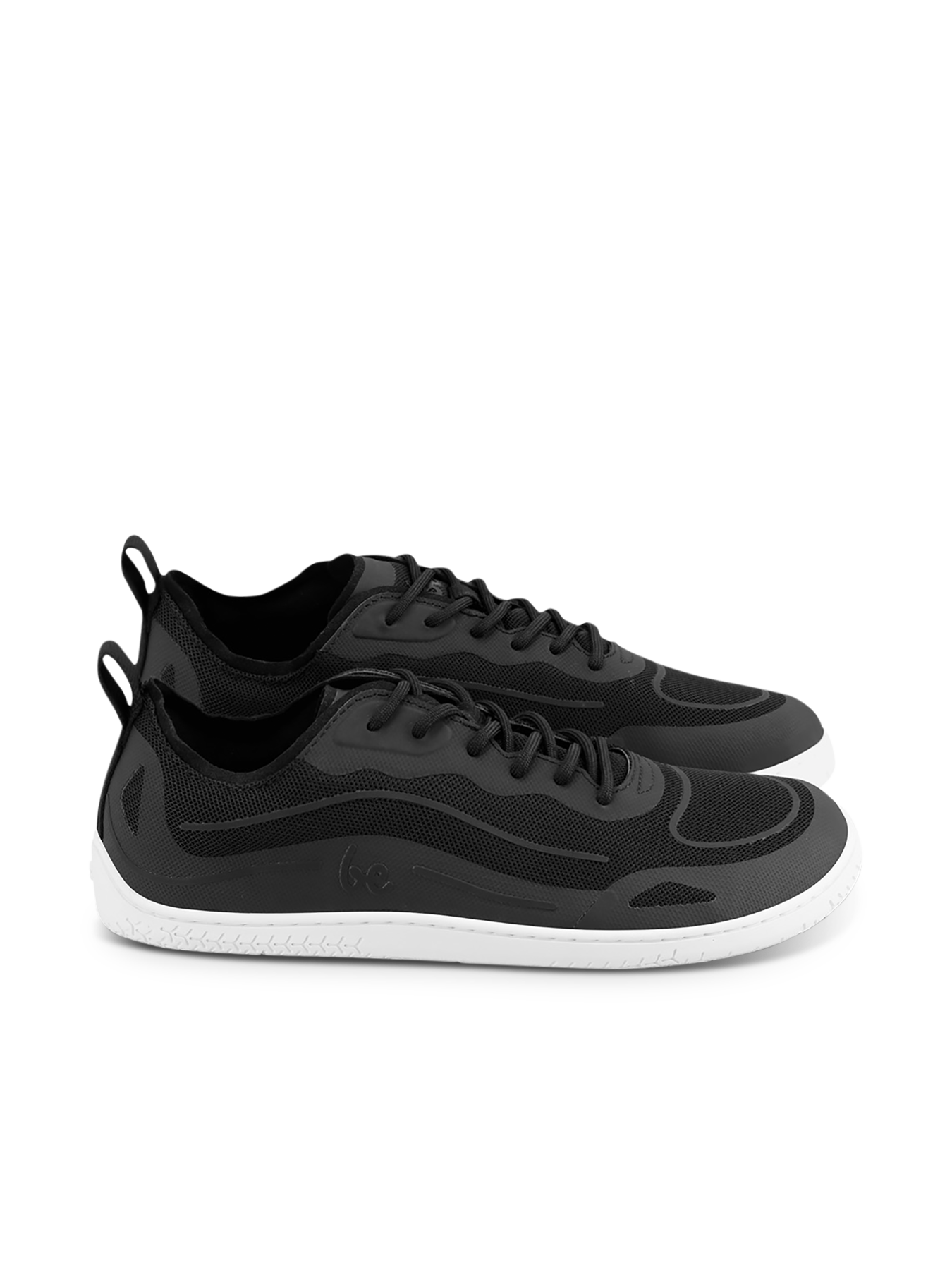 Barefoot Sneakers for Women & Men - Be Lenka Velocity Minimalist Running Shoes in Black | Lightweight & Flexible for Gym, Trail Running & Everyday Wear