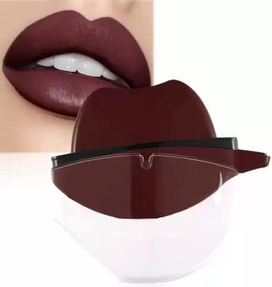 Wiffy Lip Shape Lipstick - Long Lasting, Waterproof, Non-Stick Brown Lipstick for Everyday Wear & Special Occasions