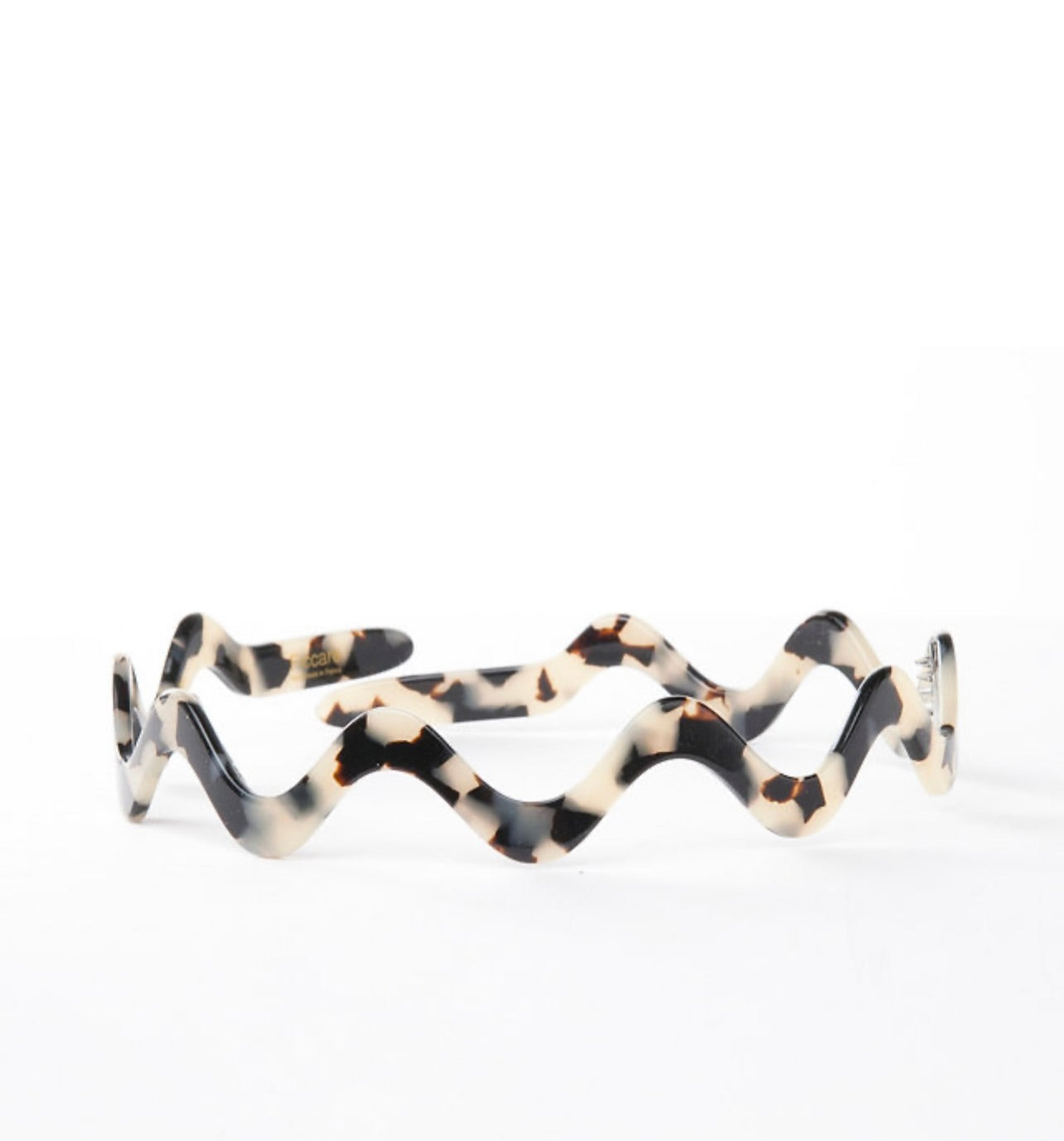 Wavy French Acetate Headband for Women - Fashion Hair Accessory for Everyday Wear, Parties & Weddings | Non-Slip Comfortable Head Wrap