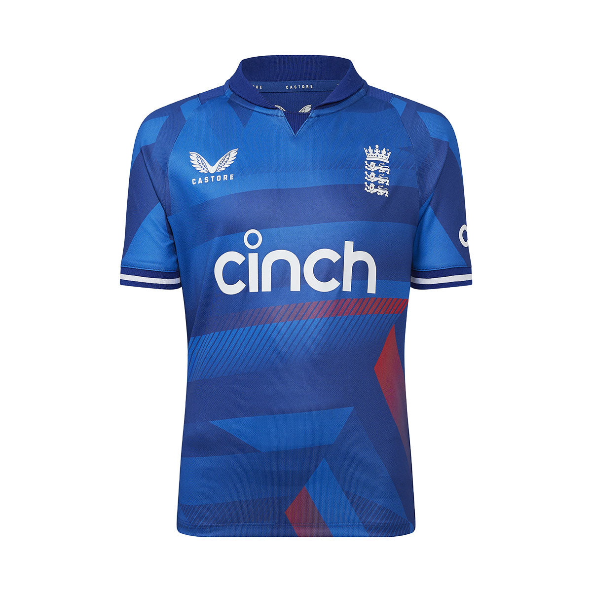 ECB ODI Replica Women's Short Sleeve Cricket Shirt - Official Style Jersey for Women's Cricket Matches, Sports Events & Casual Wear