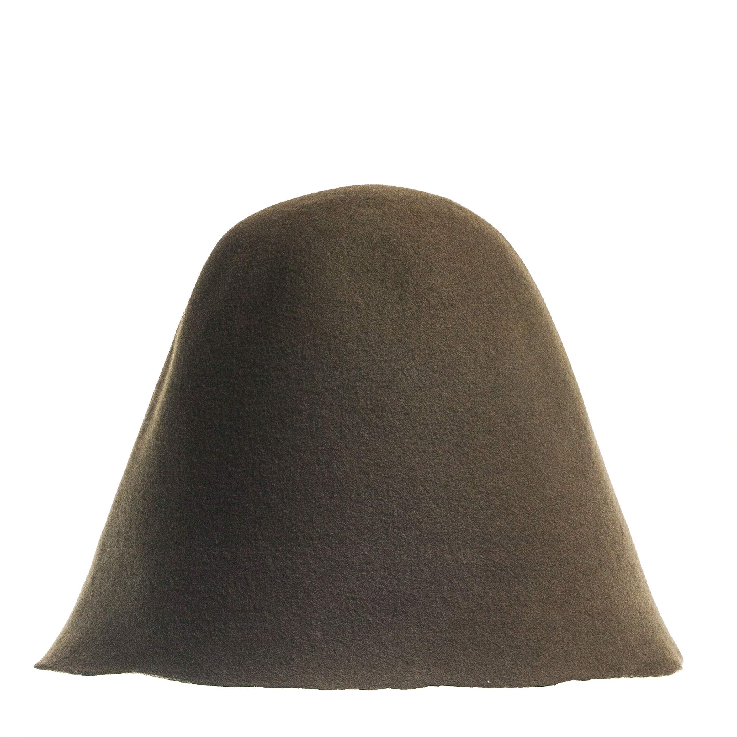 Premium Wool Felt Hat Cones for Millinery - Assorted Colors (Black, Brown, Gray) - DIY Hat Making, Costume Accessories, Fashion Design Projects