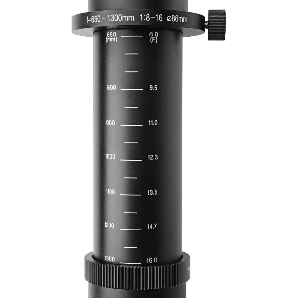 650-1300mm f/8 Manual Telephoto Zoom Lens for Sony E-Mount Cameras with 2X Teleconverter (Extends to 2600mm) - Professional Photography Accessory Kit for Wildlife, Sports & Long-Distance Shooting