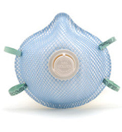 Moldex 2300 N95 Particulate Respirator with Exhalation Valve - Comfortable & Breathable Dust Mask for Construction, Woodworking & Industrial Safety Protection