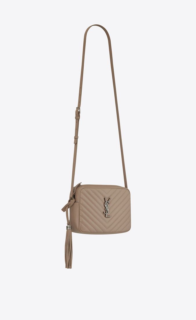 Saint Laurent Lou Camera Bag in Quilted Leather - Luxury Crossbody Bag for Women, Perfect for Everyday Use, Travel & Special Occasions