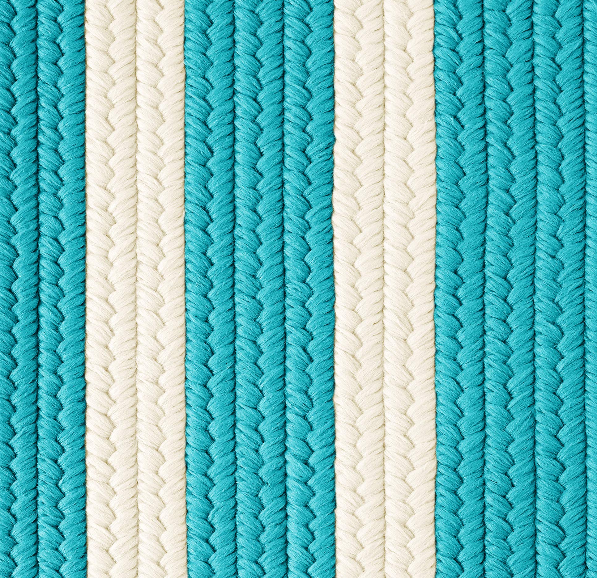 La Playa Rugs 2' x 10' Aqua Blue Runner Rug - Perfect for Hallways, Entryways, and Narrow Spaces