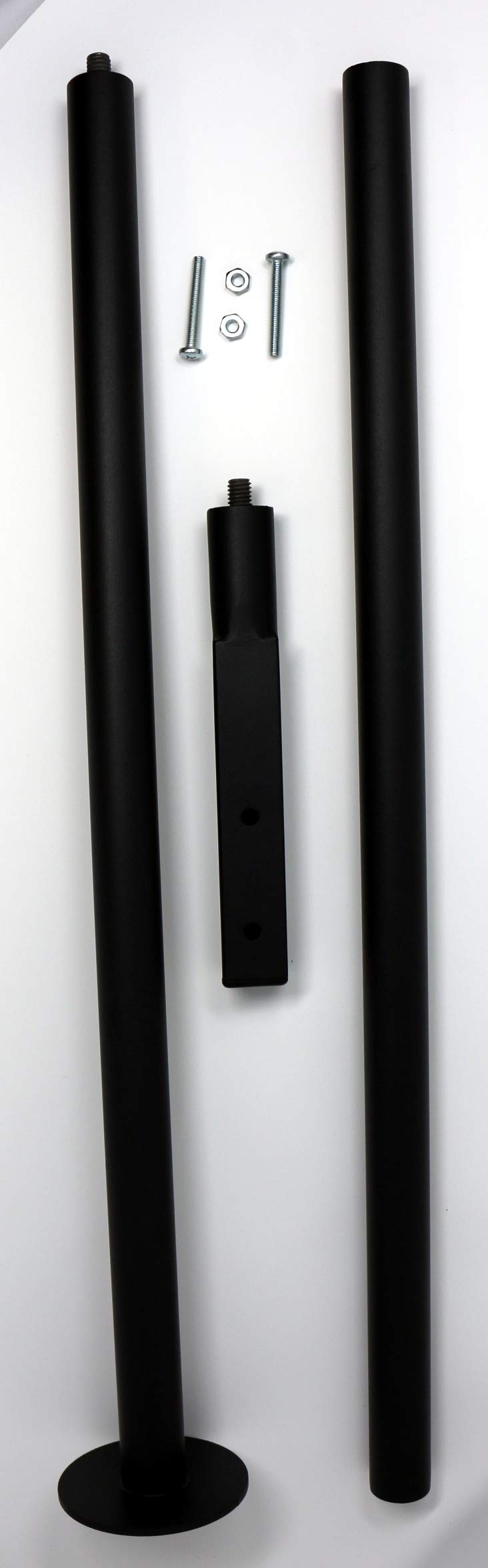 Adjustable Floor Stand for Take A Number Ticket Dispenser - Heavy Duty Metal Base for Queuing Systems | Perfect for Banks, Retail Stores, and Government Offices