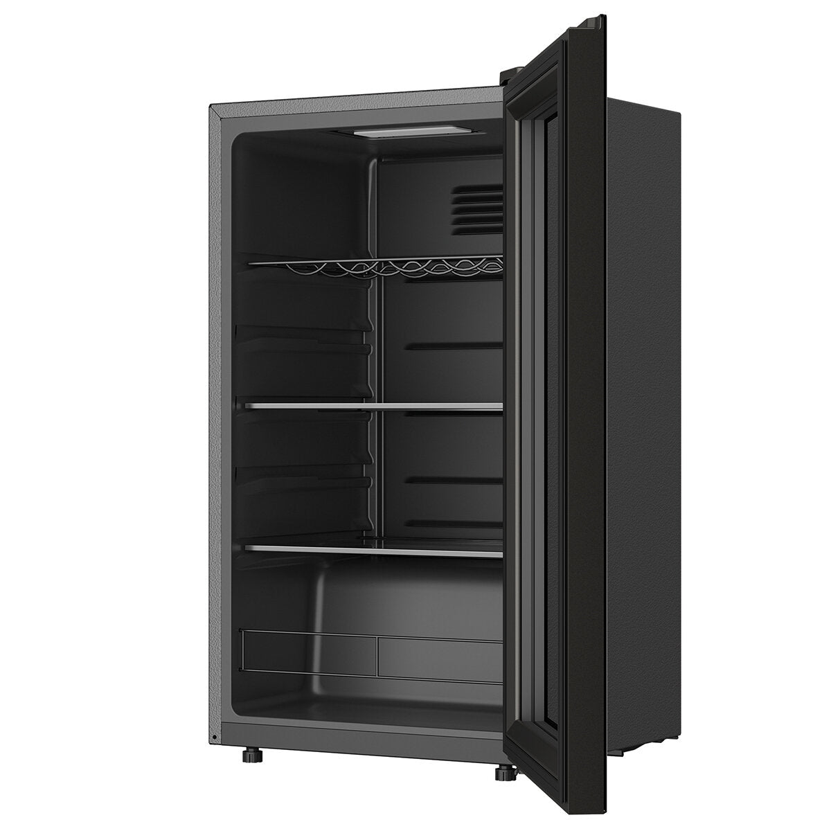 Haier 87L Compact Beverage Refrigerator HRF90UC - Perfect for Home, Office, and Party Drinks Storage