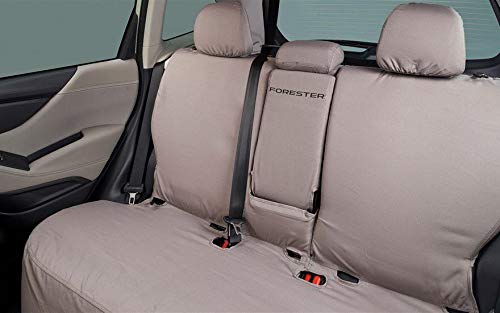 Genuine OEM Subaru Rear Polyester Bench Seat Cover for 2019-2024 Forester F411SSJ011 - Waterproof & Durable Protection for Pets, Kids, and Spills - Perfect for Road Trips, Camping, and Daily Commute