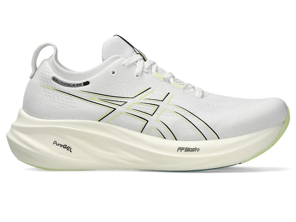 ASICS Men's Gel-Nimbus 26 Running Shoes - Lightweight Cushioned Sneakers for Jogging, Gym Workouts & Daily Walking