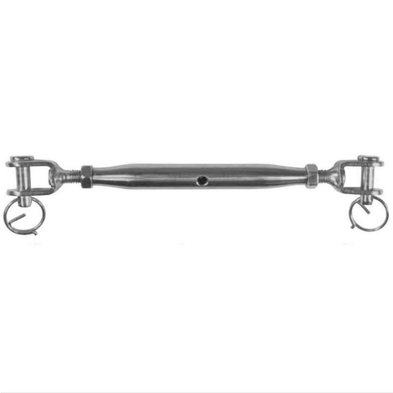 BLA Closed Body Turnbuckles - Stainless Steel Fork & Fork Turnbuckle for Rigging, Marine & Construction Applications