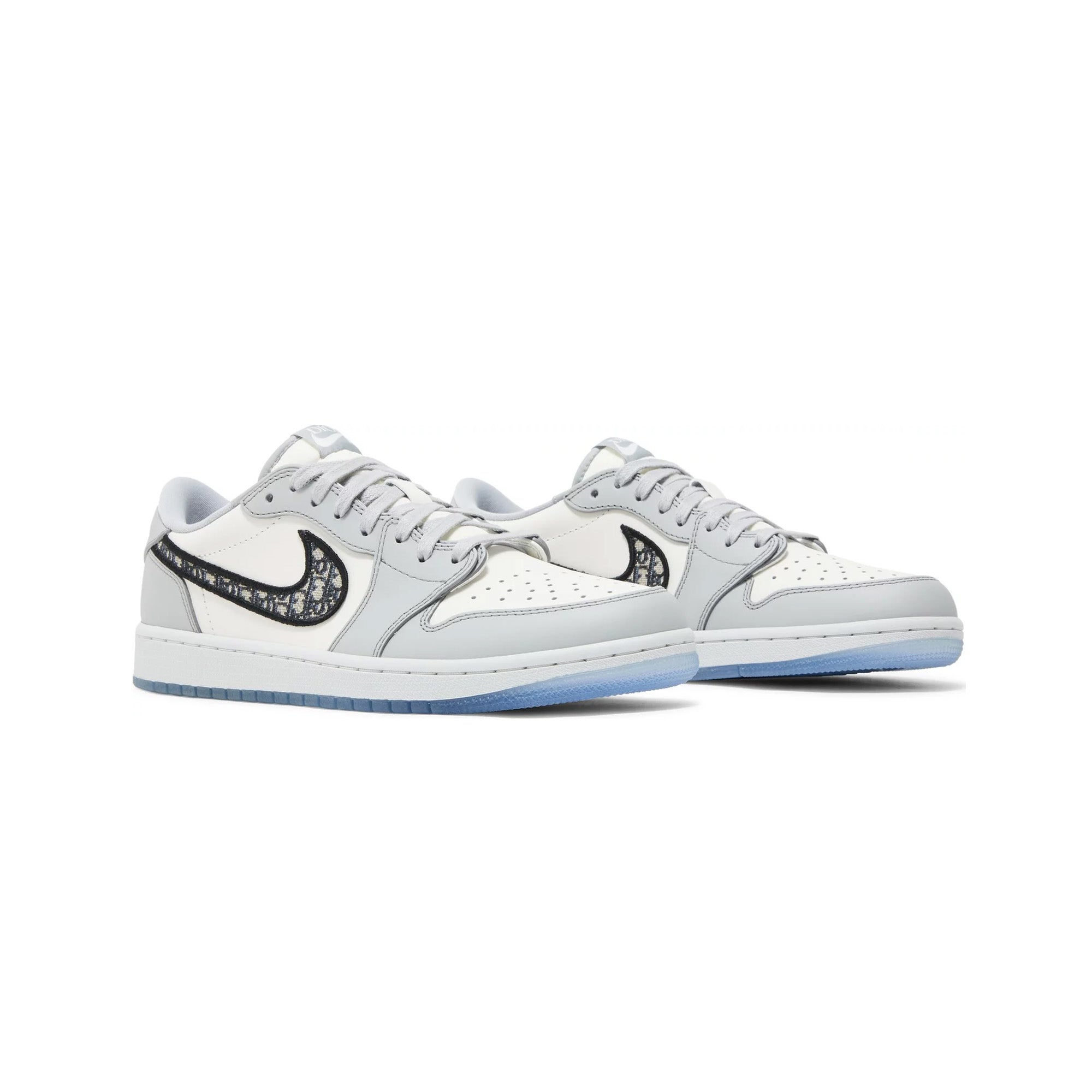 Air Jordan 1 Low x Dior Sneakers - Limited Edition Men's & Women's Basketball Shoes | Premium Leather & Signature Dior Monogram | Streetwear Fashion & Casual Wear
