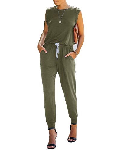 Sleeveless Olive Green