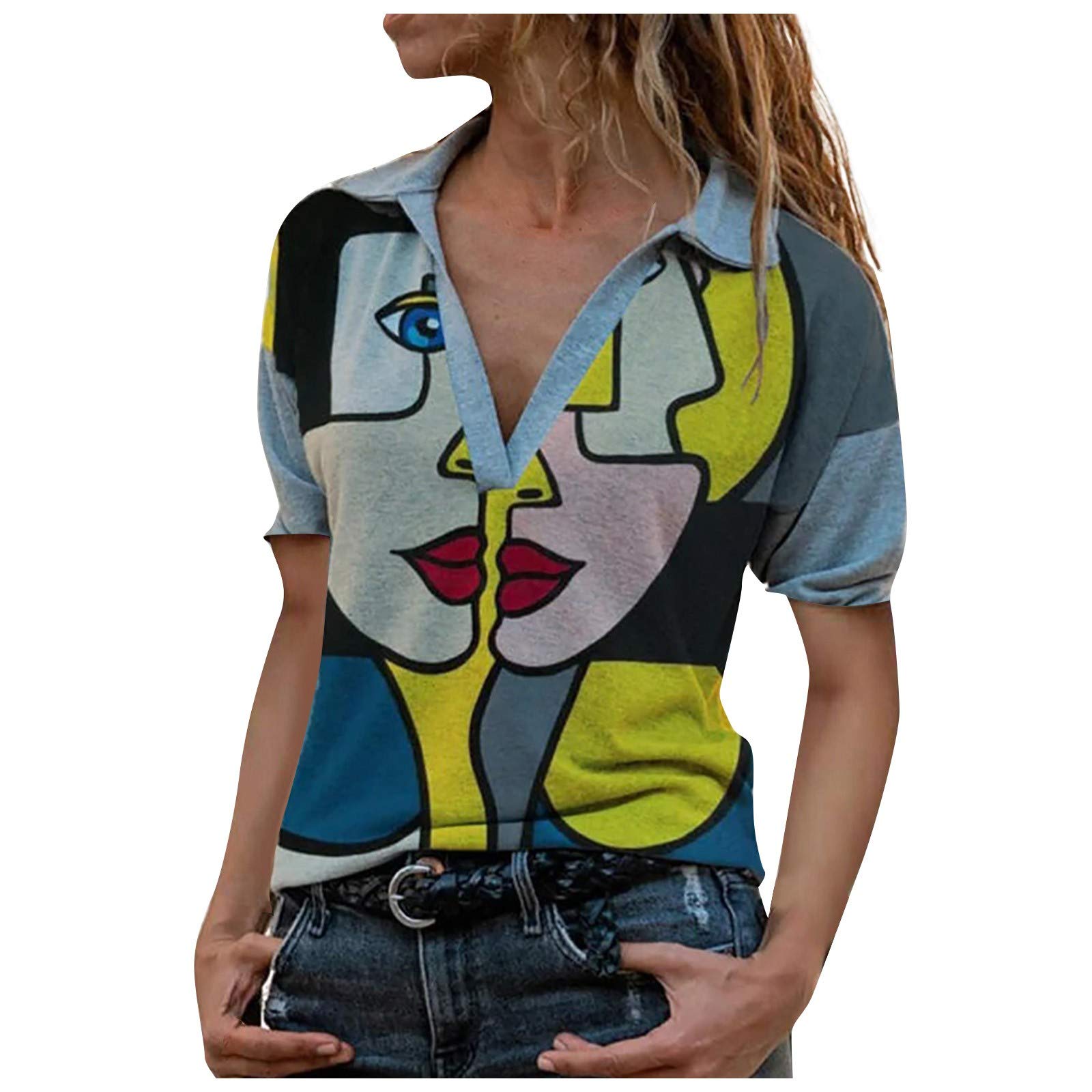 Women's Summer Tops - Sleeveless Tank Tops, Short Sleeve Blouses & Cold Shoulder Tunics for Casual Wear, Beach Outfits and Summer Fashion