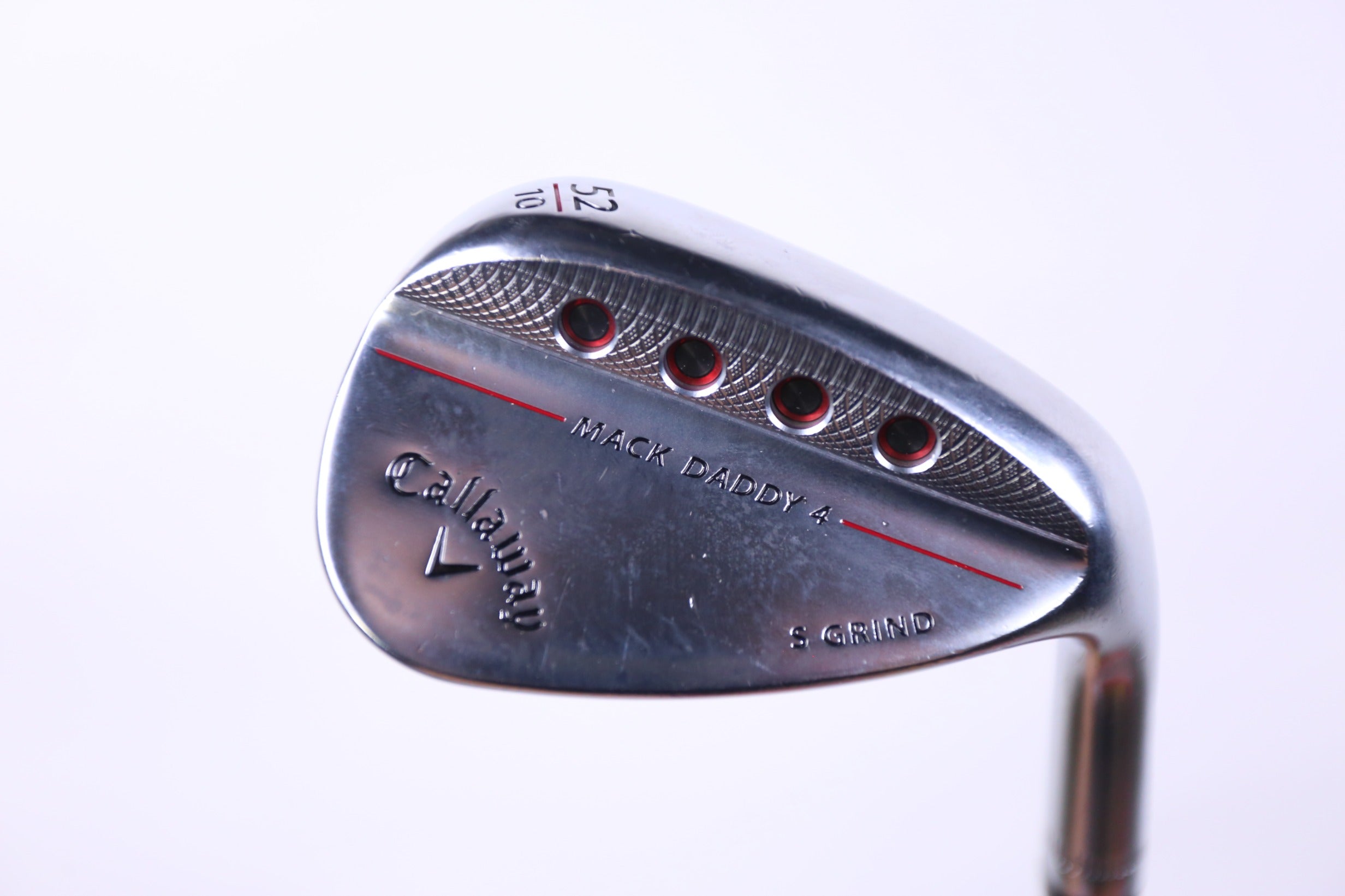 Used Callaway MD4 Chrome Gap Wedge 52° Stiff Flex Right Hand Golf Club - Perfect for Approach Shots & Short Game Play
