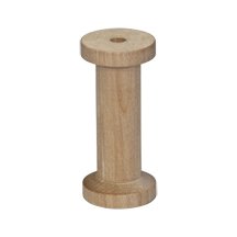 100 Large Wood Spools for Crafts, DIY, and Sewing - Perfect for Knitting, Crochet, and Home Decor Projects