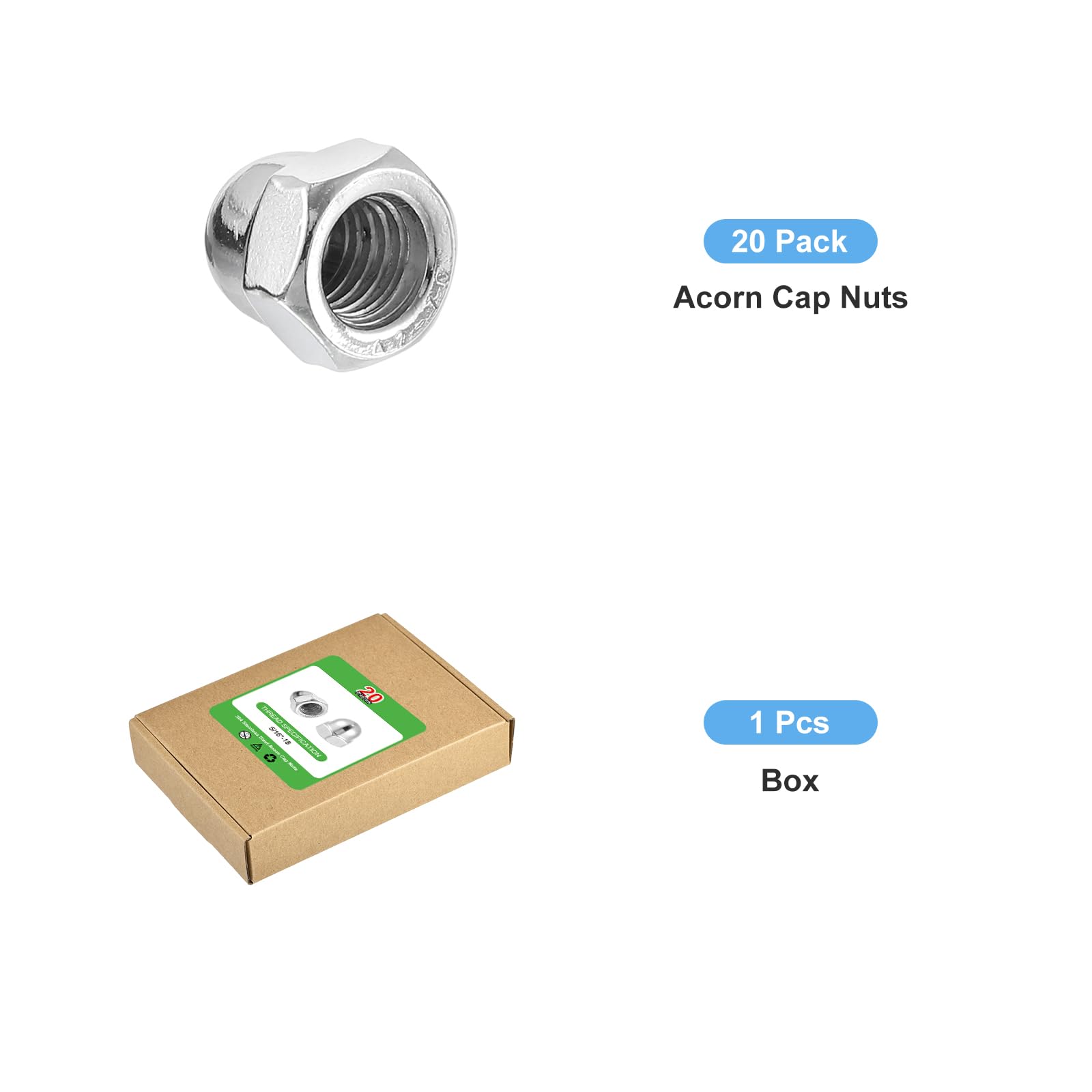 uxcell 20Pcs 5/16