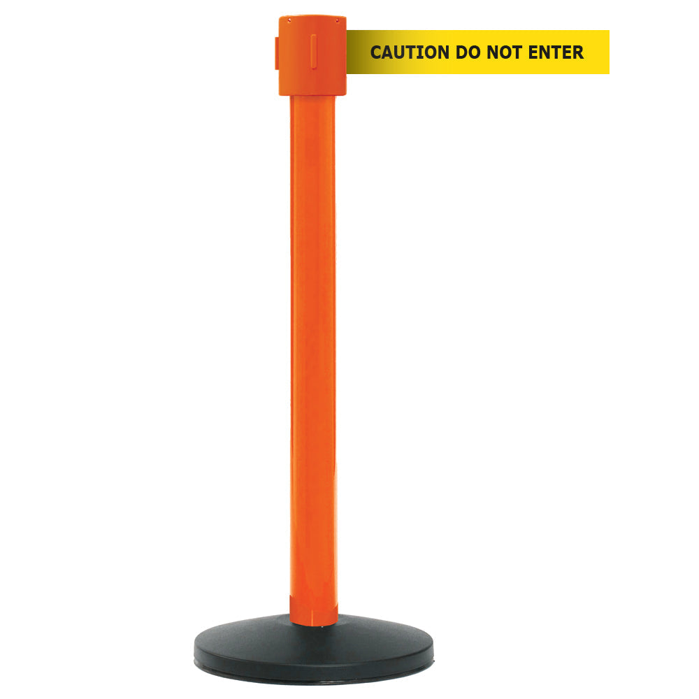 Premium Safety Belt Barriers - Heavy Duty Retractable Belt Stanchions for Crowd Control - Perfect for Events, Queues, and Public Spaces