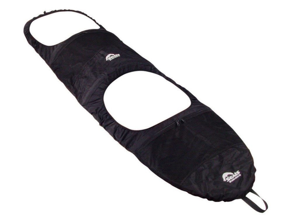 Premium Seals Tandem Kayak Splash Deck Spray Skirt - Waterproof Kayaking Accessory for Two-Person Canoes & Recreational Boating