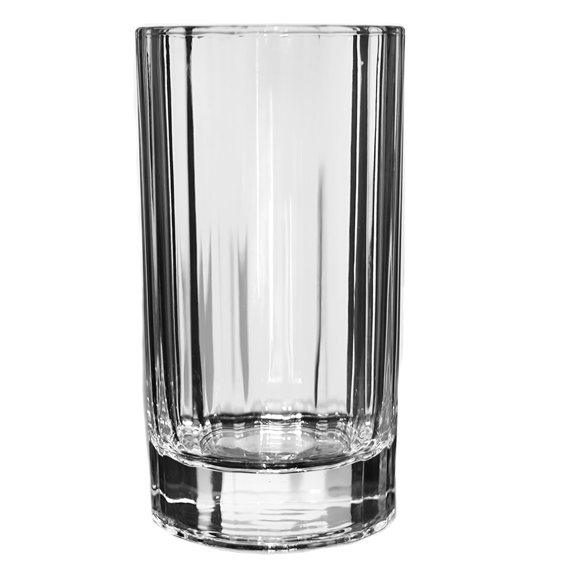 Premium Highball Glasses Set - Bizo Optic 420ml Crystal Clear Drinking Glasses for Whiskey, Cocktails & Iced Beverages - Perfect for Home Bars, Parties & Gift Giving