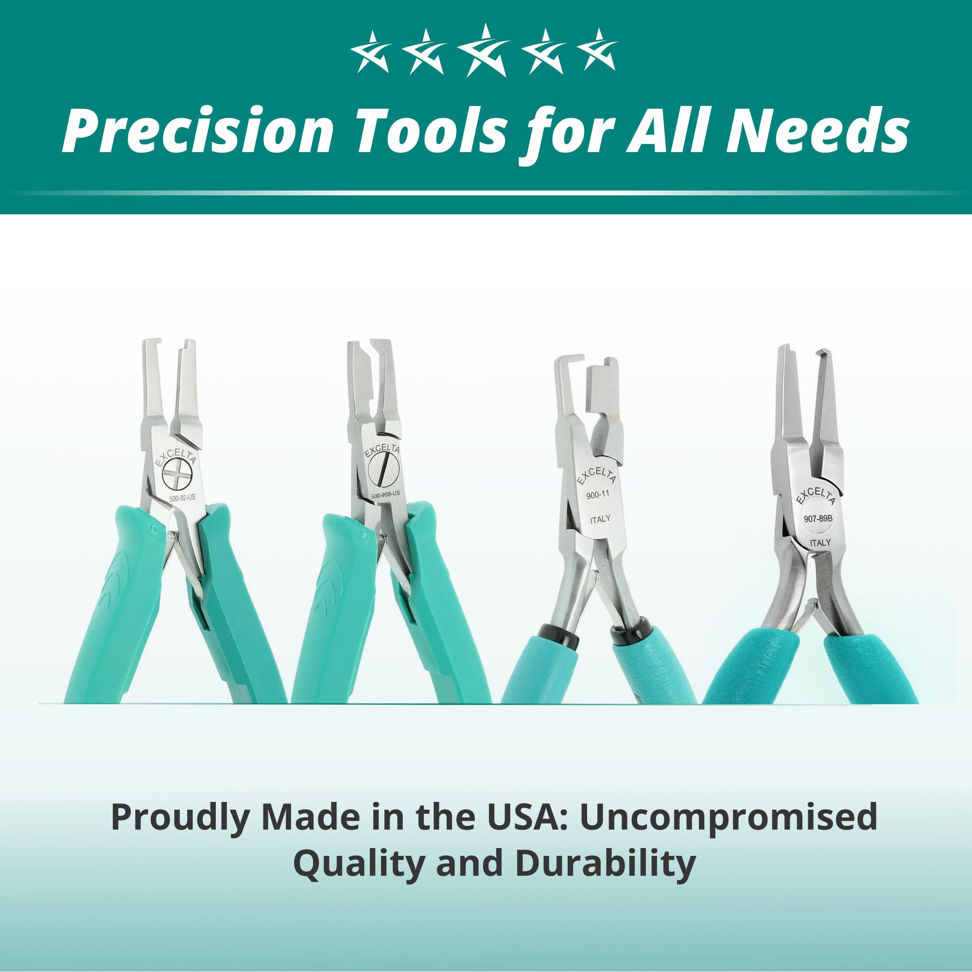 Excelta 500-11-US Offset Lead Forming Pliers - 5.5