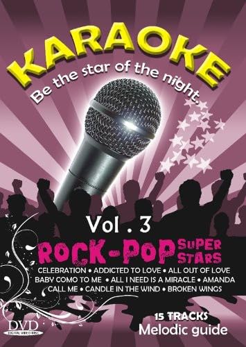 Rock-Pop Super Stars Vol.3 Music Album - Best Hits Collection for Parties, Workouts & Road Trips