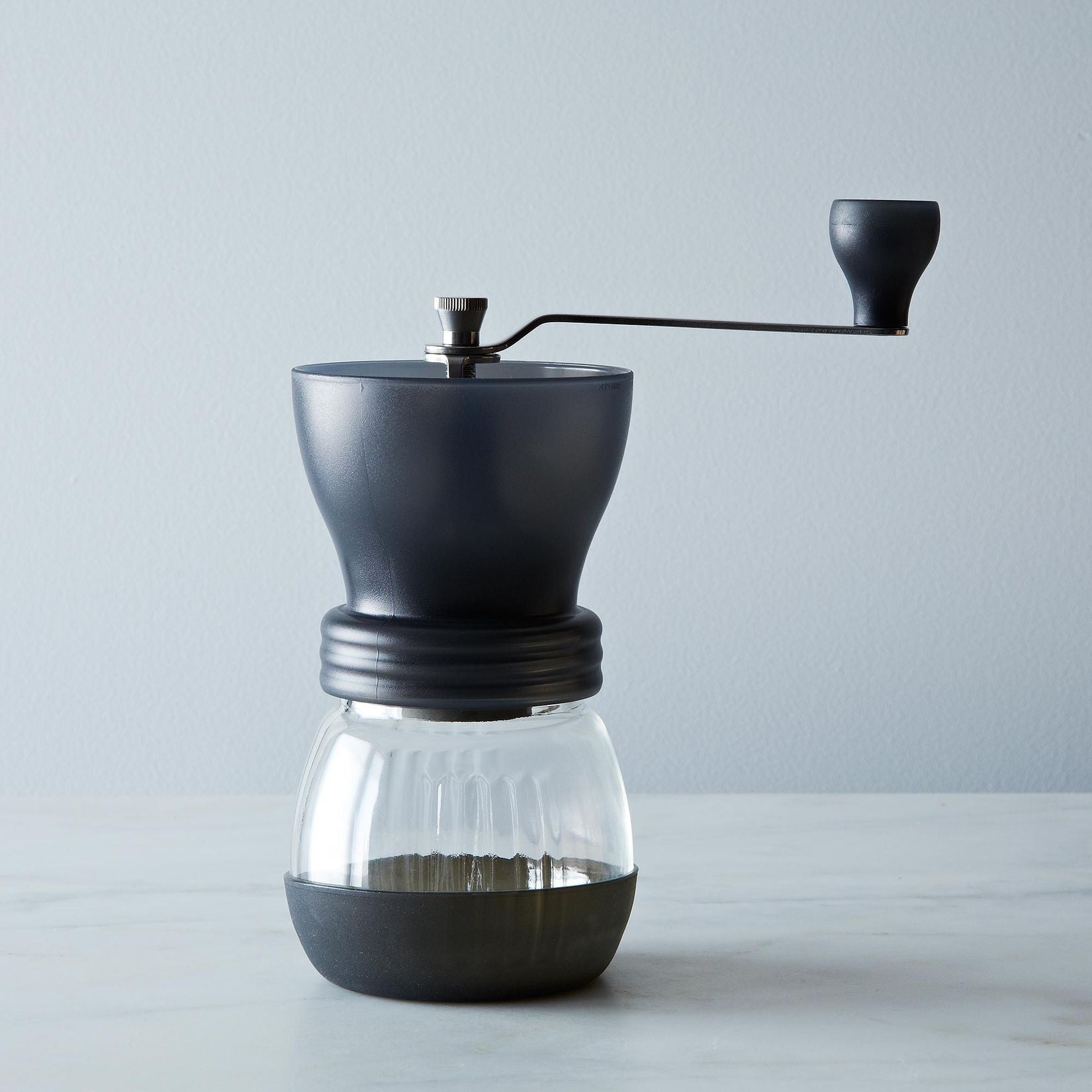 Premium Hario Skerton Manual Coffee Grinder - Ceramic Burr Mill for Fresh Ground Beans | Perfect for Home Brewing, Camping & Travel