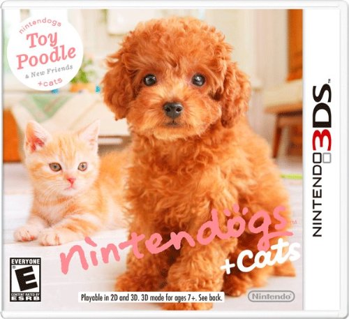 Nintendogs + Cats: Toy Poodle & New Friends - Nintendo 3DS Virtual Pet Simulation Game for Kids & Adults - Perfect for Family Bonding & Stress Relief