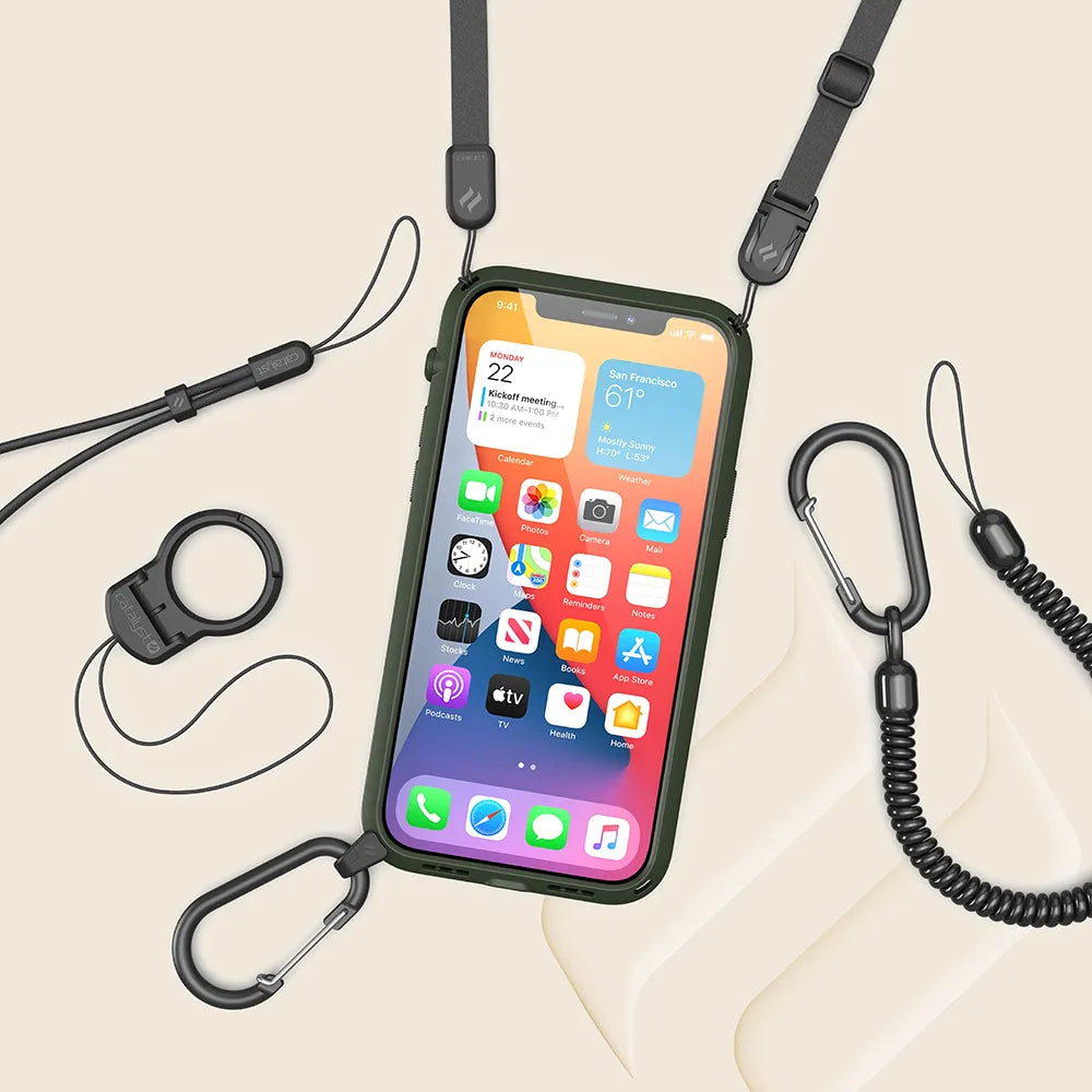 iPhone 12 / 12 Pro Shockproof Protective Case - Slim Durable Cover with Military-Grade Drop Protection | Perfect for Everyday Use, Travel & Outdoor Activities