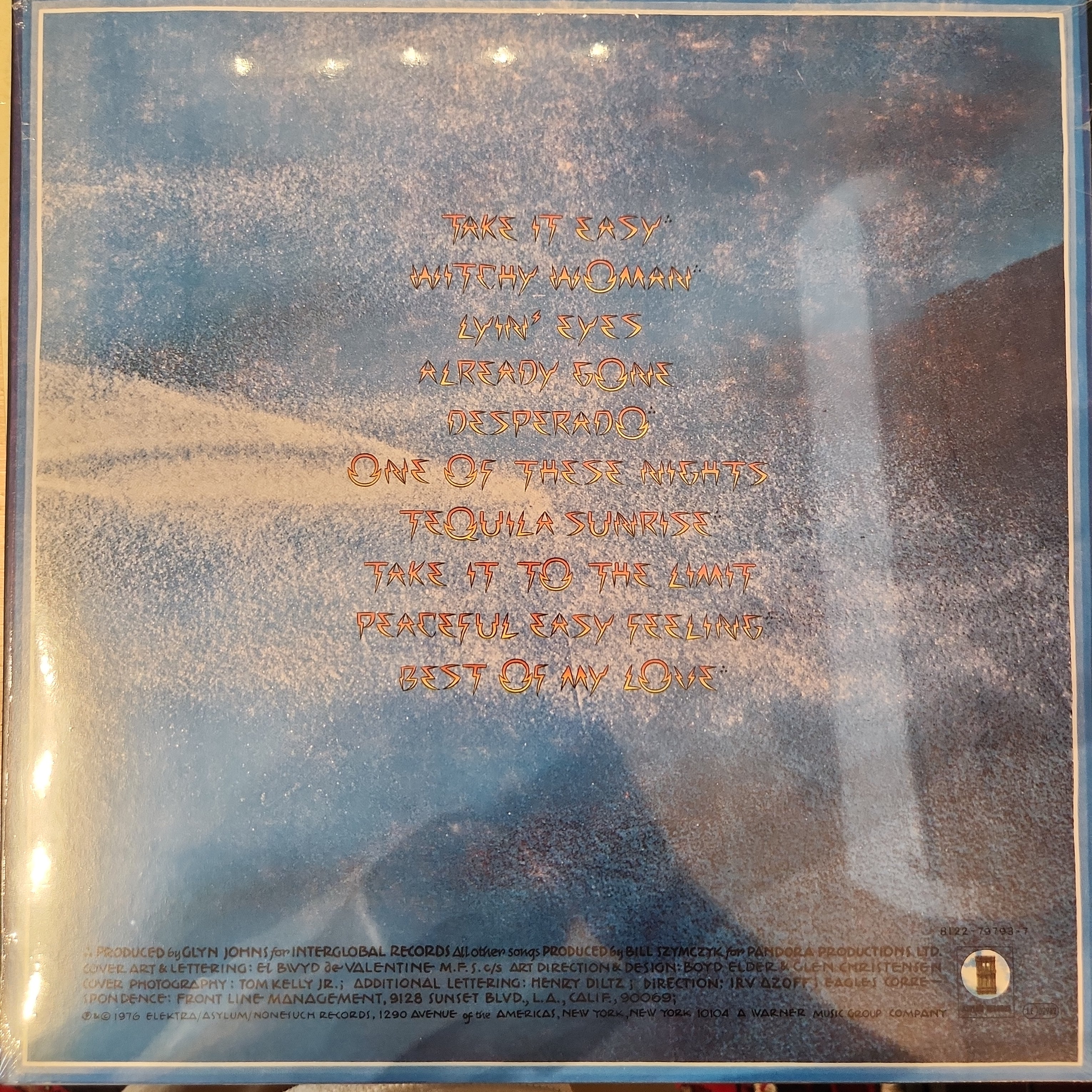 Eagles Greatest Hits Vinyl LP Record - Classic Rock Music for Home, Office & Party Playback