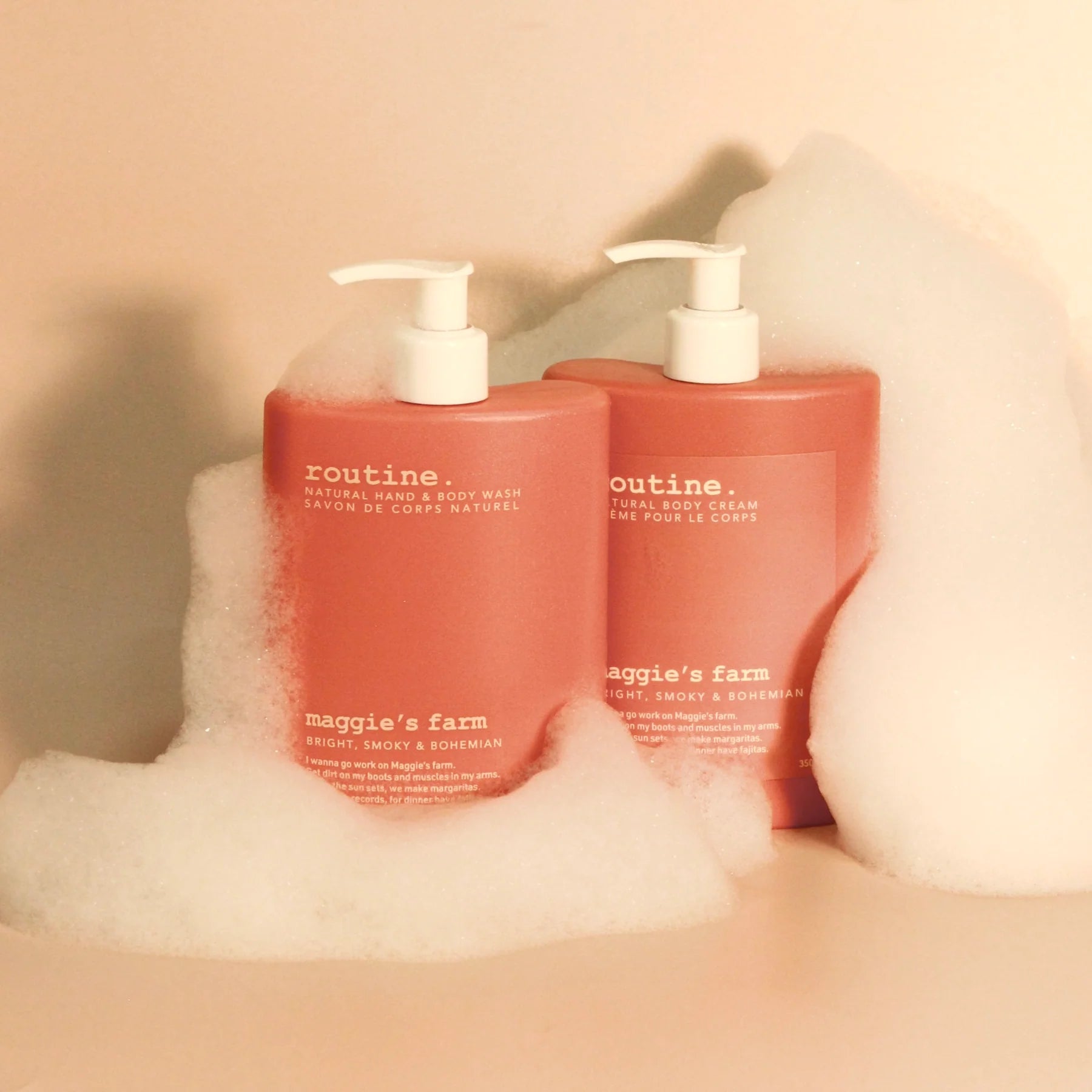 Maggie's Farm Natural Hand & Body Wash - Organic, Vegan & Cruelty-Free Soap for Sensitive Skin - Perfect for Home, Bathroom & Travel Use