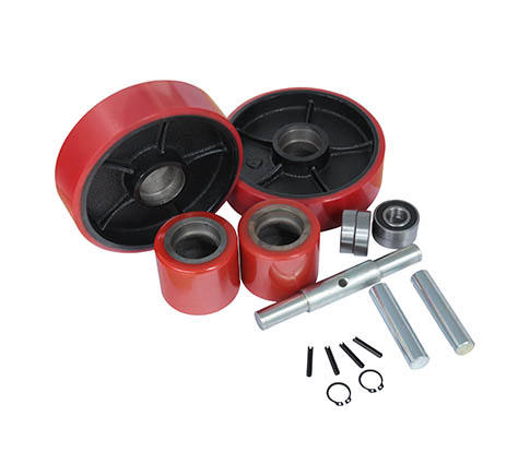 EOSLIFT Standard Full Replacement Pallet Jack Wheel Set - 3 9/16