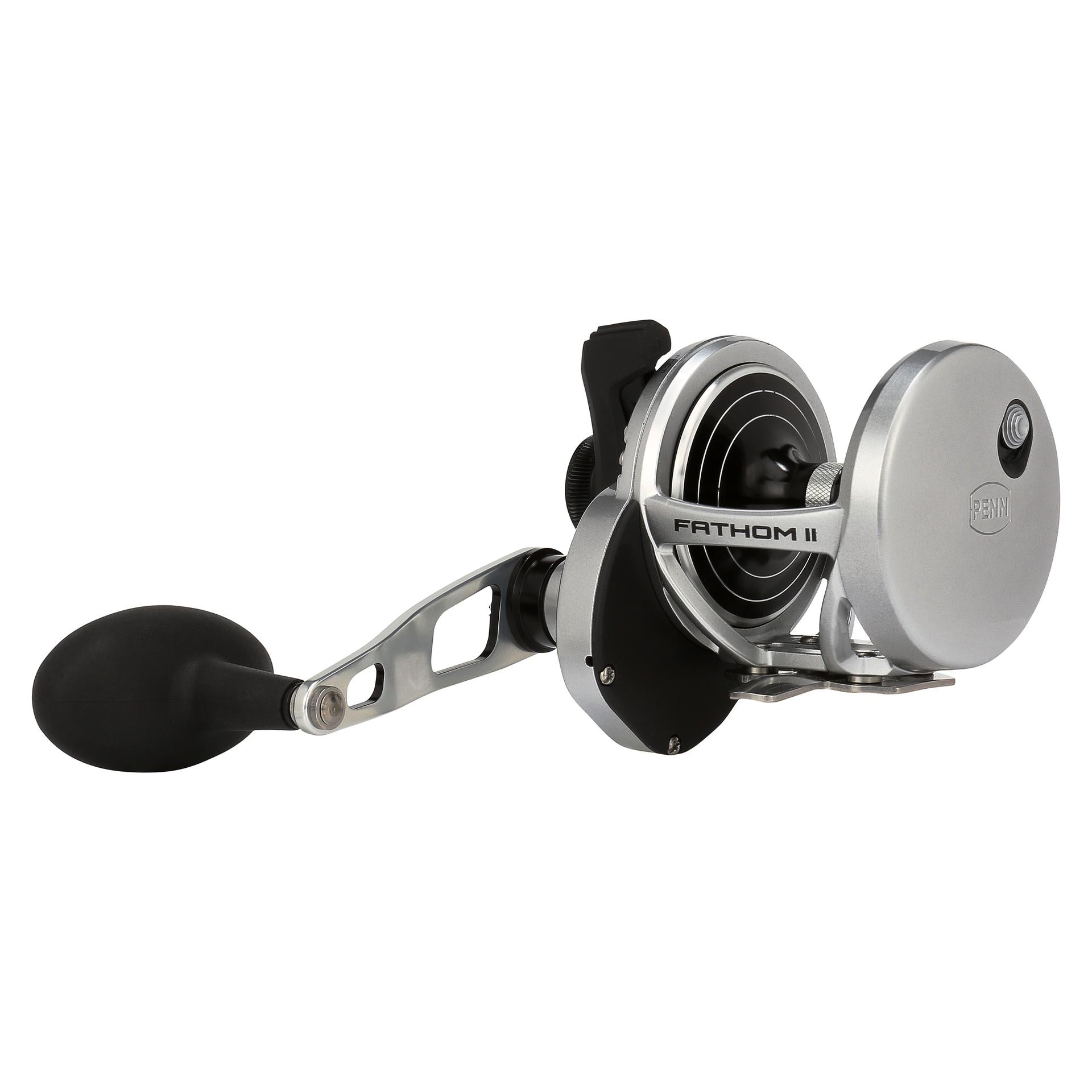 Penn Fathom II Lever Drag Conventional Fishing Reel - Saltwater & Freshwater Trolling Reel for Offshore & Inshore Fishing - Perfect for Deep Sea, Surf Casting & Boat Fishing
