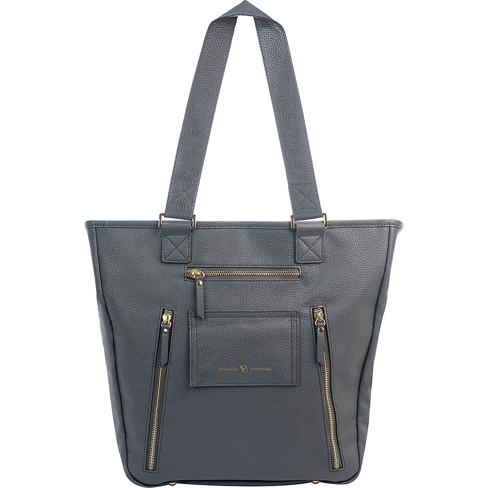 Stylish & Functional Baby Diaper Bag for Moms - Cafe Crossover Mountain Grey Diaper Backpack | Perfect for Travel, Shopping & Daily Outings with Baby