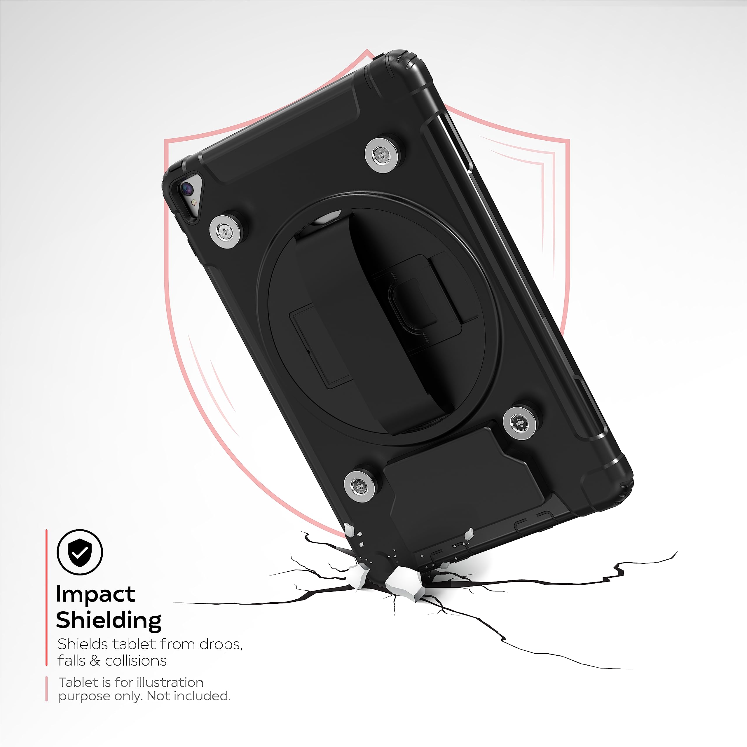 Magnetic Wireless Charging Case for iPad 10.2