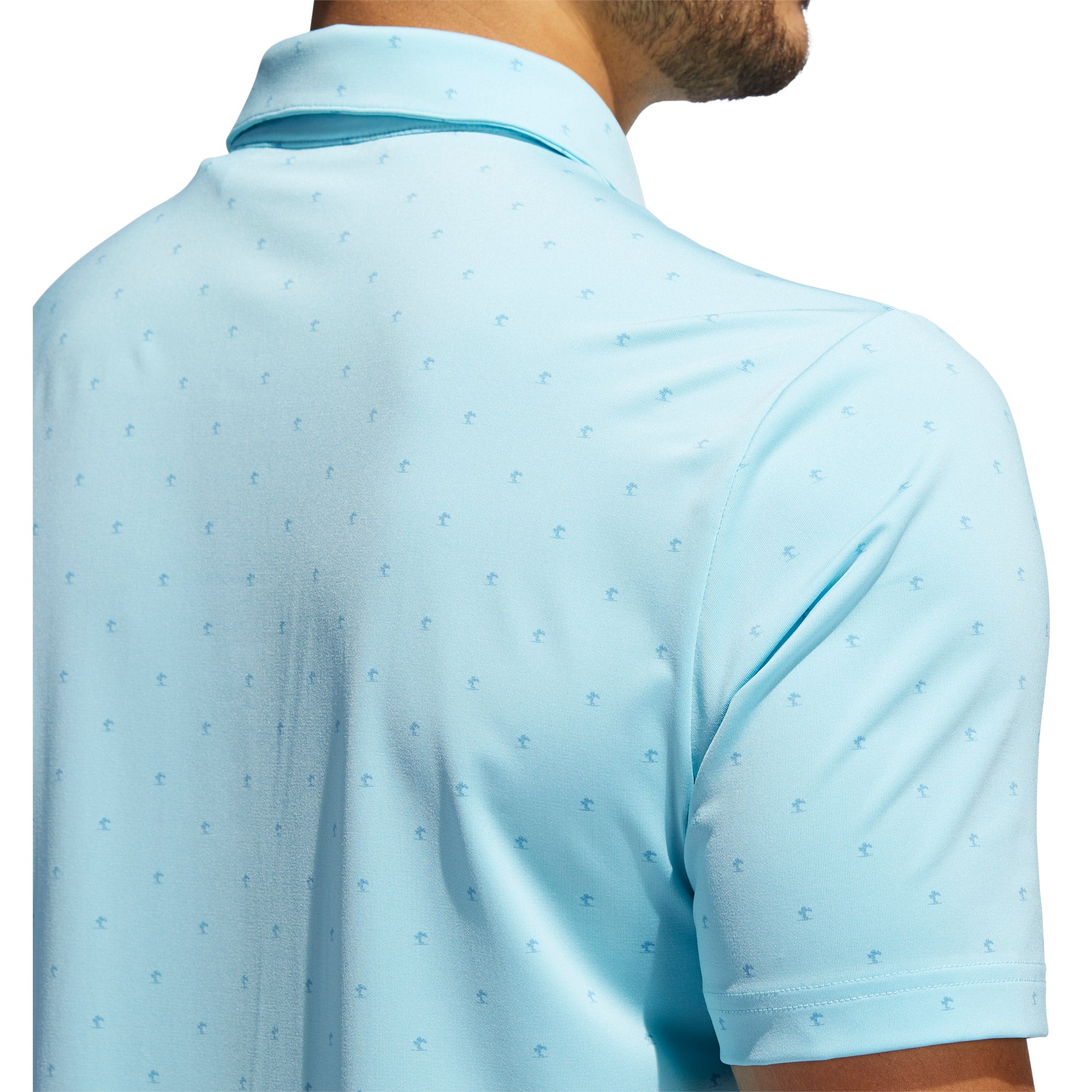 Adidas Ultimate365 Print Men's Golf Polo Shirt – Moisture-Wicking & Breathable for Comfort on the Course | Perfect for Golf, Casual Wear & Outdoor Activities