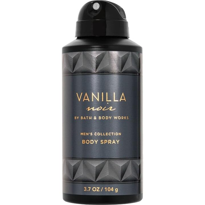 Vanilla Noir Men's Body Spray for Men | 3.7 fl oz Cologne Mist - Perfect for Gym, Work & Night Out Fragrance