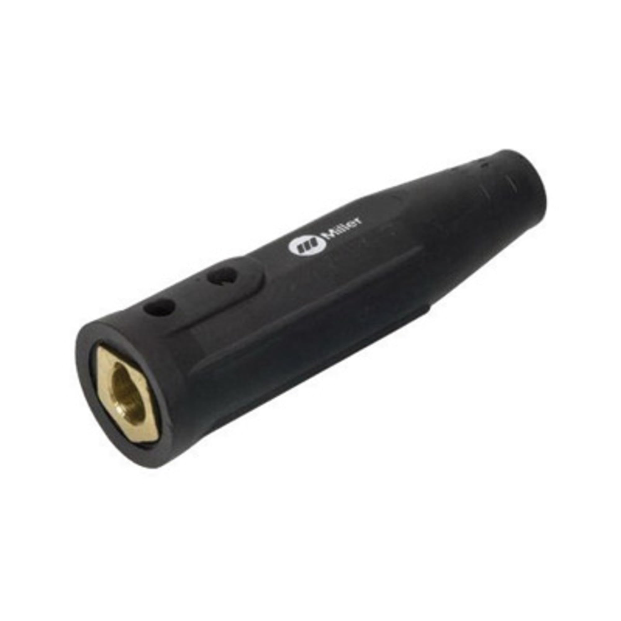 Miller Electric Welding Insulated Twist Lock Connector - Heavy Duty Power Plug for Industrial & DIY Welding Projects | Safe & Durable Electrical Connection for Workshops, Construction Sites & Home Garages