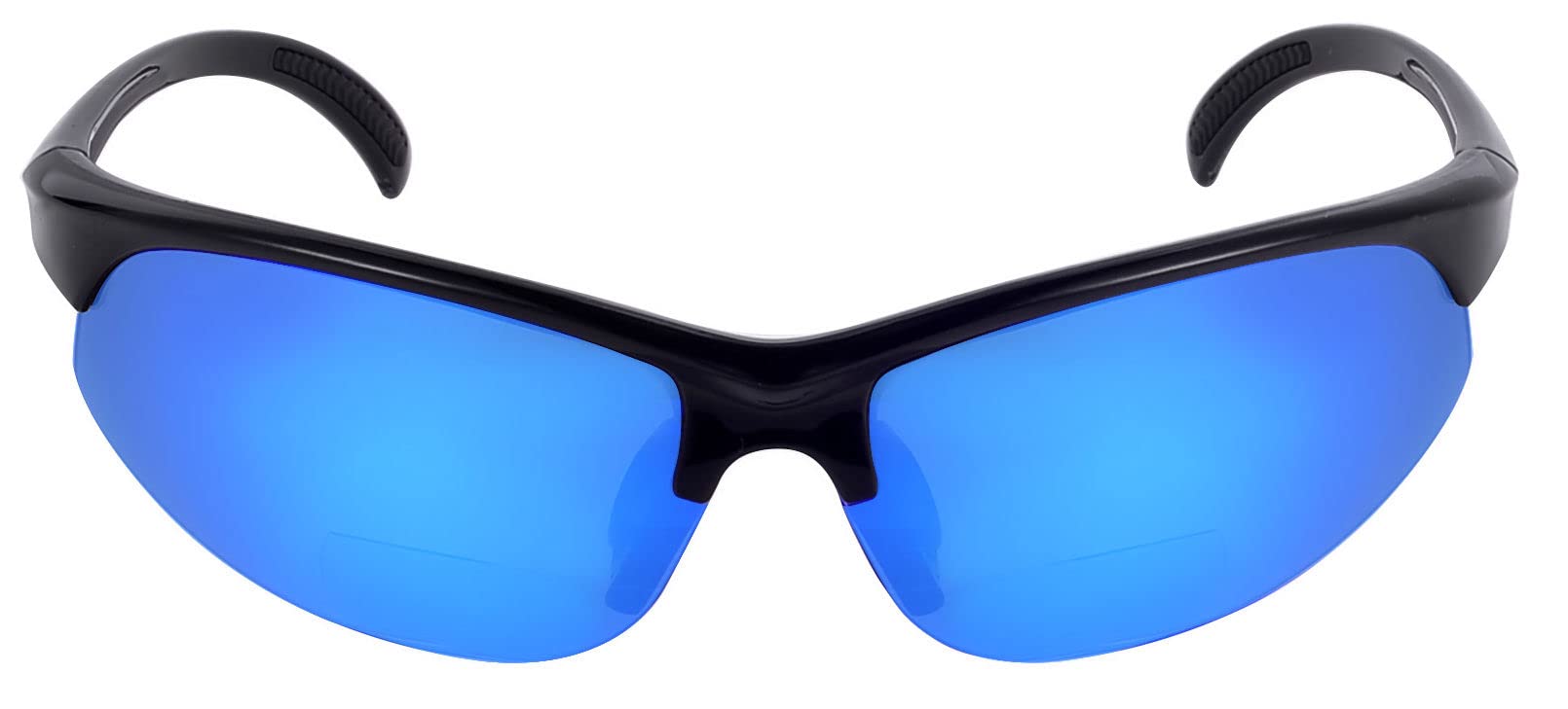 Lightweight Polarized Bifocal Sunglasses for Men & Women - Windproof Sport Wrap Design for Running, Cycling & Outdoor Activities
