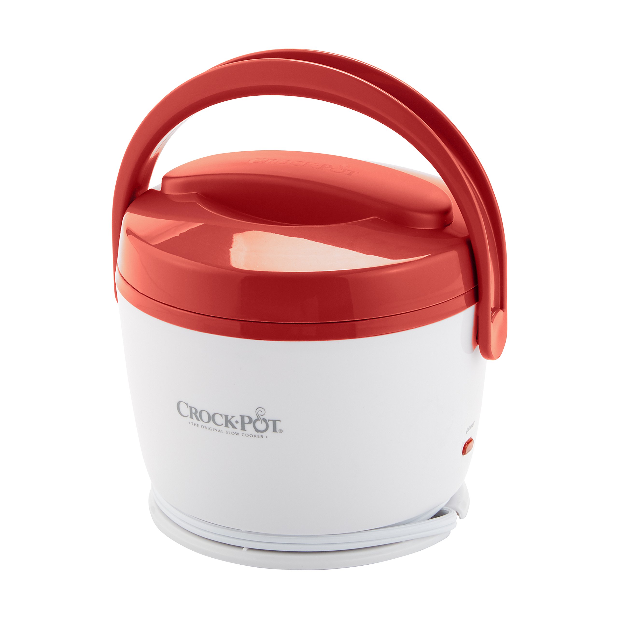 Crock-Pot® 20-Ounce Personal Lunch Food Warmer - Portable Electric Heating Lunch Box for Office, School & Travel - Red (Perfect for Keeping Meals Warm at Work or On-the-Go)