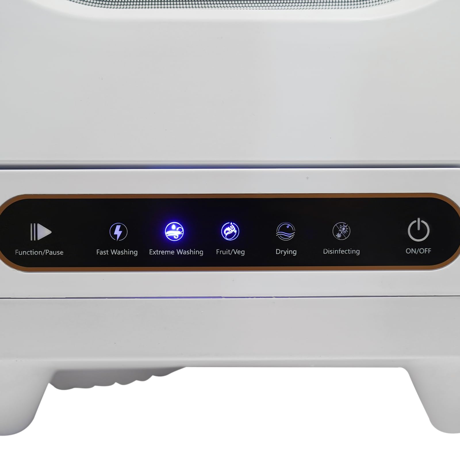 1200W Portable Countertop Dishwasher - Compact Automatic Dishwashing Machine with 5 Wash Programs, Water Lift & Drain System | Perfect for Small Kitchens, Apartments, RVs & Dorm Rooms | Cleans, Purifies & Stores Dishes (15.7x15.7x17.7 Inches)