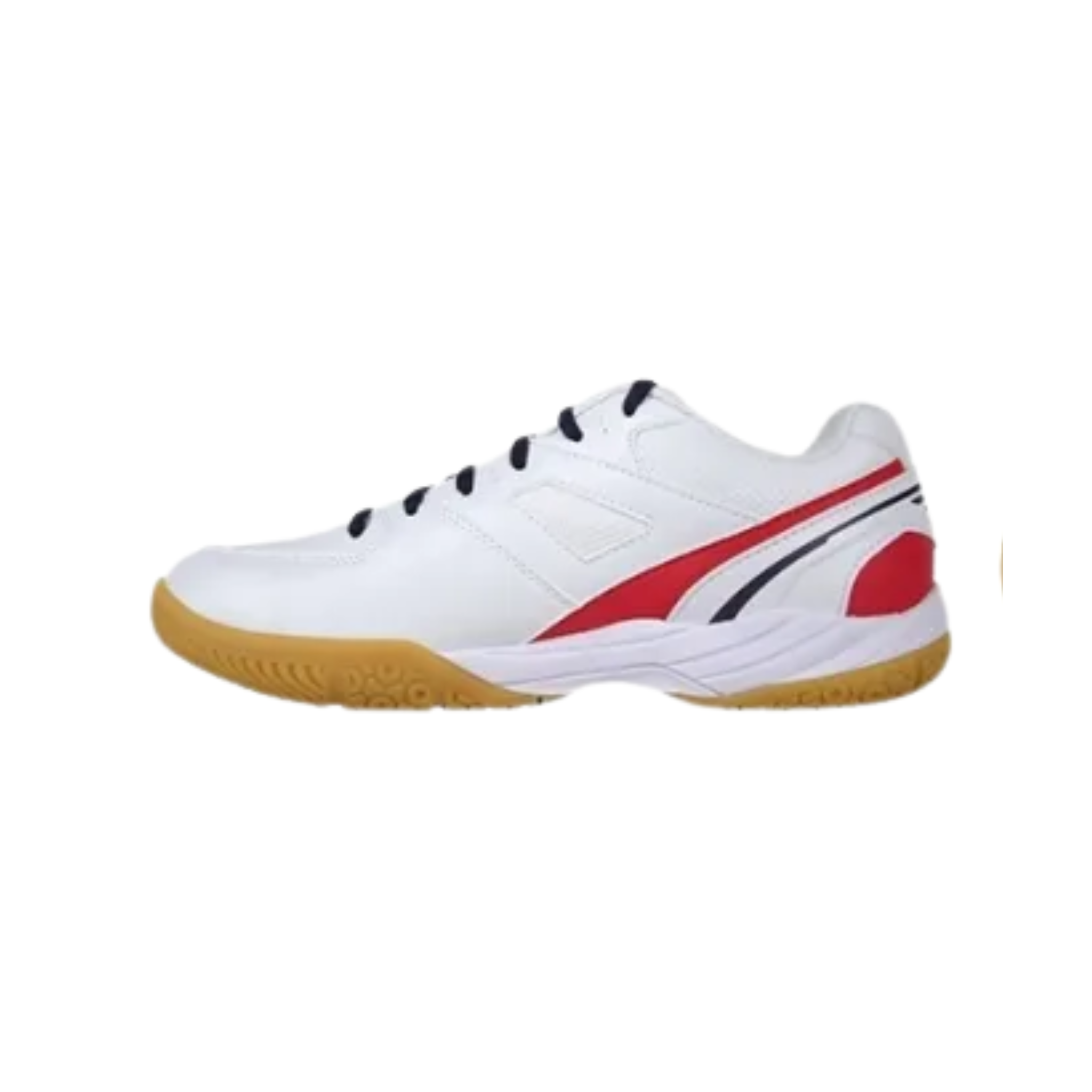 Victor A170 AD Court Shoes for Badminton & Volleyball - Bright White/High Risk Red - Lightweight & Durable Indoor Sports Shoes for Men & Women
