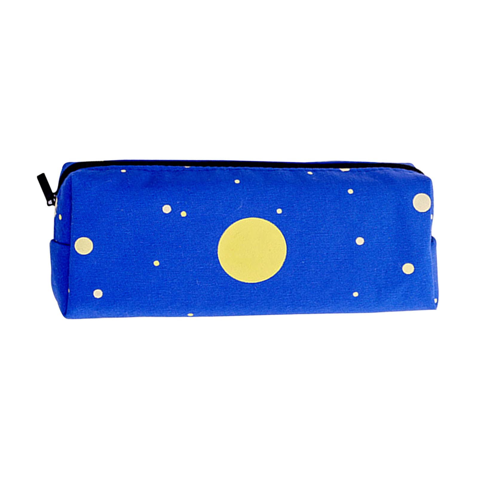 Sky Zipper Pencil Case - Multifunctional Canvas Pencil Pouch for School, Office & Travel (Model P#Q1308/V&1308 TY0) - Perfect Organizer for Pens, Markers & Art Supplies