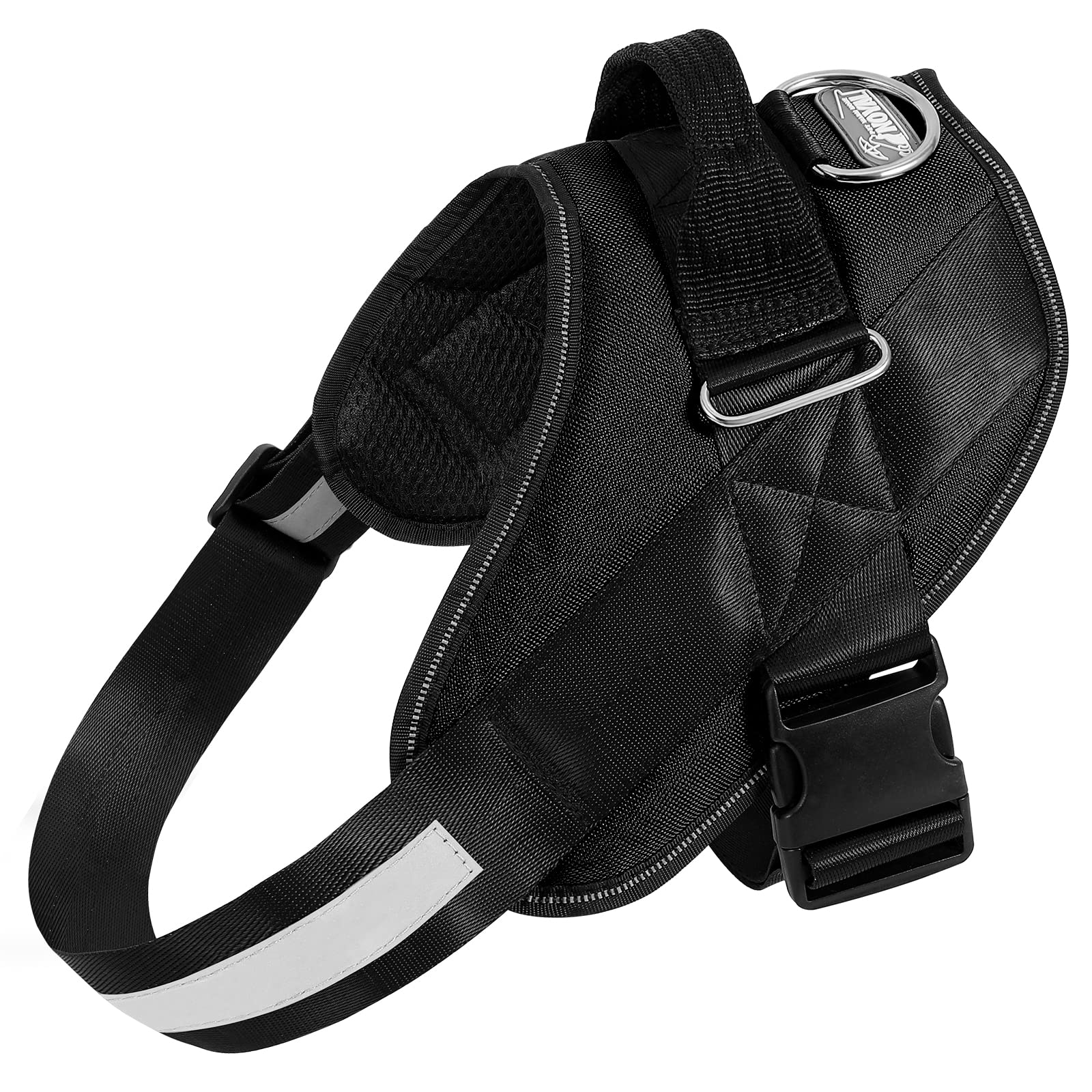 NOYAL No Pull Dog Harness for Large Dogs - Adjustable Reflective Pet Vest with Front Hook & Control Handle - Perfect for Walking, Running, and Outdoor Adventures