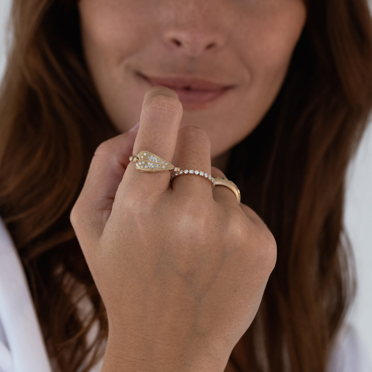 Wild Heart Flip Ring - Dainty Adjustable Stackable Ring for Women - Perfect for Layering, Gifts & Everyday Wear